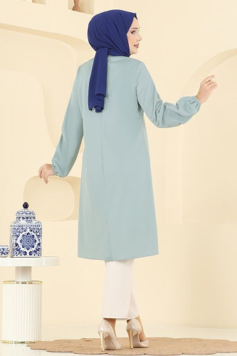 moda selvim Tunic ASM2835 Mint - Thumbnail