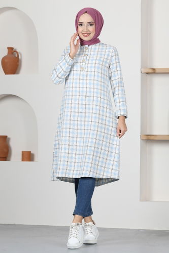 MRV M.S.L. - بلوز أزرق فاتح MSL1168-M