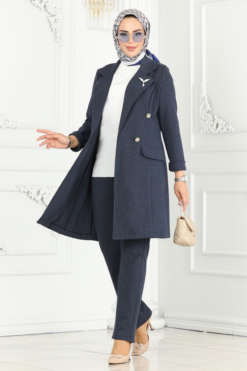 Blazer Ceketli Kışlık Takım 2662SL432