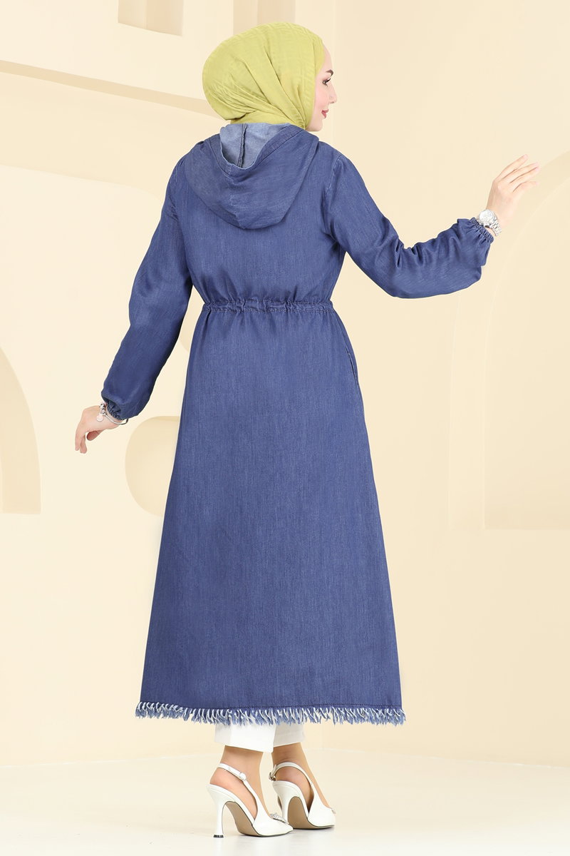 Beli Bağcıklı Kot Kap 4262MKL719 görsel 5