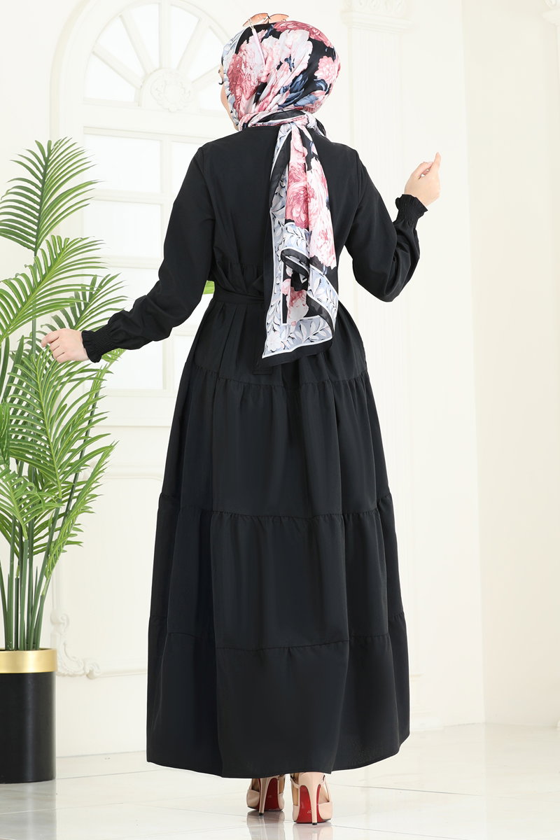 Bolero Detay Terikoton Elbise 3042KTR750 görsel 5