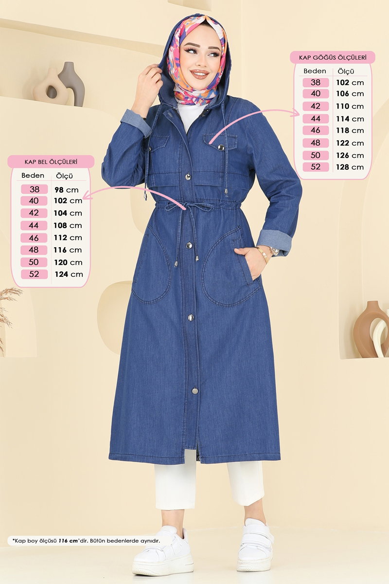 Beli Tünelli Kot Kap 4287MKL719