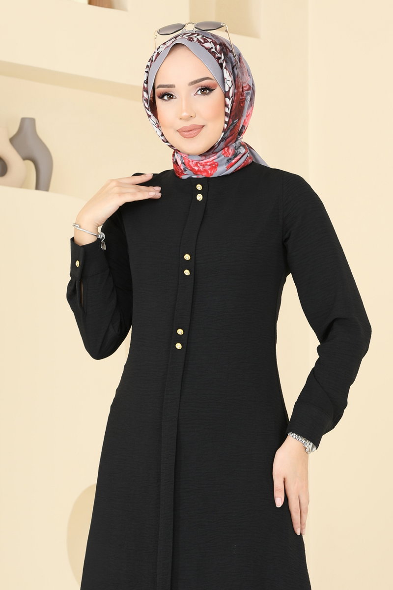 Aksesuar Düğmeli Aerobin Tunik 1027BM387 görsel 3