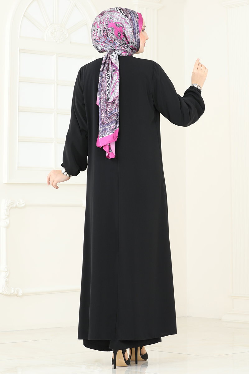 Beli Lastikli Abaya Tulum 2628SL432 görsel 5