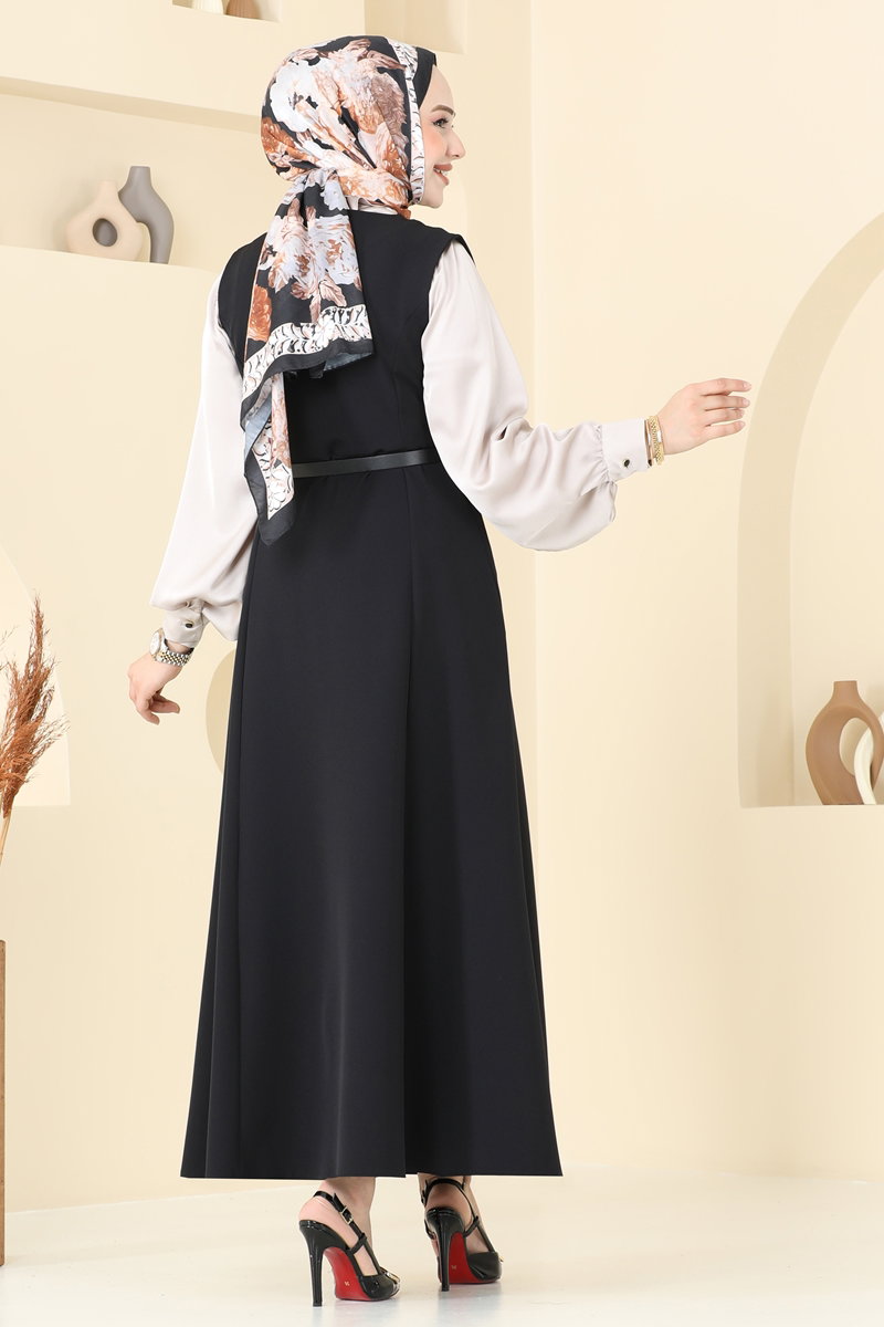 Kemeri Tokalı Tesettür Jile 6208BSK463 görsel 5
