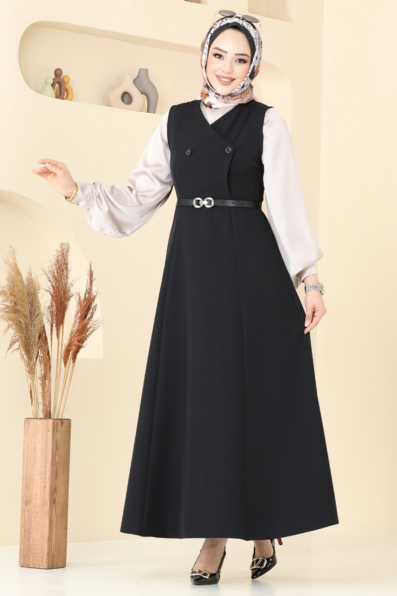 Kemeri Tokalı Tesettür Jile 6208BSK463 görsel 3