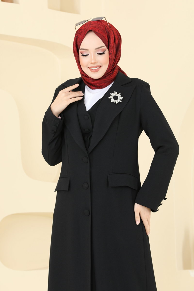 Kruvaze Yakalı Üçlü Takım 8036AB368 görsel 5