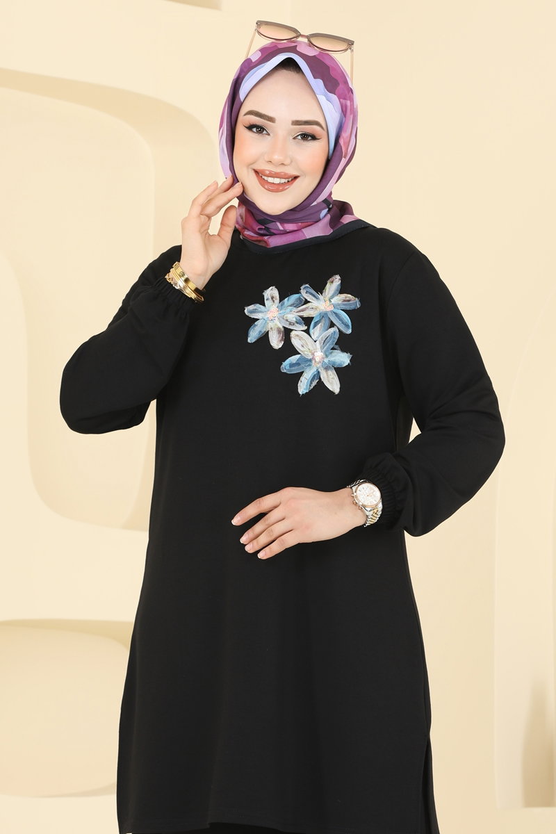 Çiçek Detay İkili Takım 2706AYD574 görsel 4