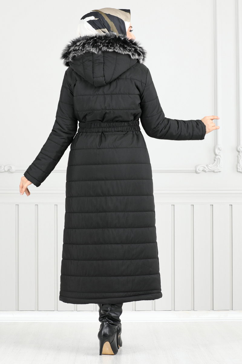 Kapitone Detaylı Şişme Mont 5907HN1061-M görsel 5