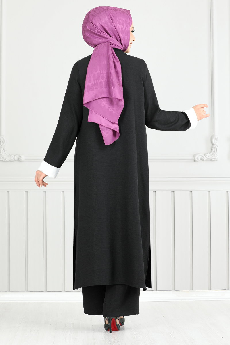 Yırtmaçlı Üçlü Takım 1774LNA1042-M görsel 4