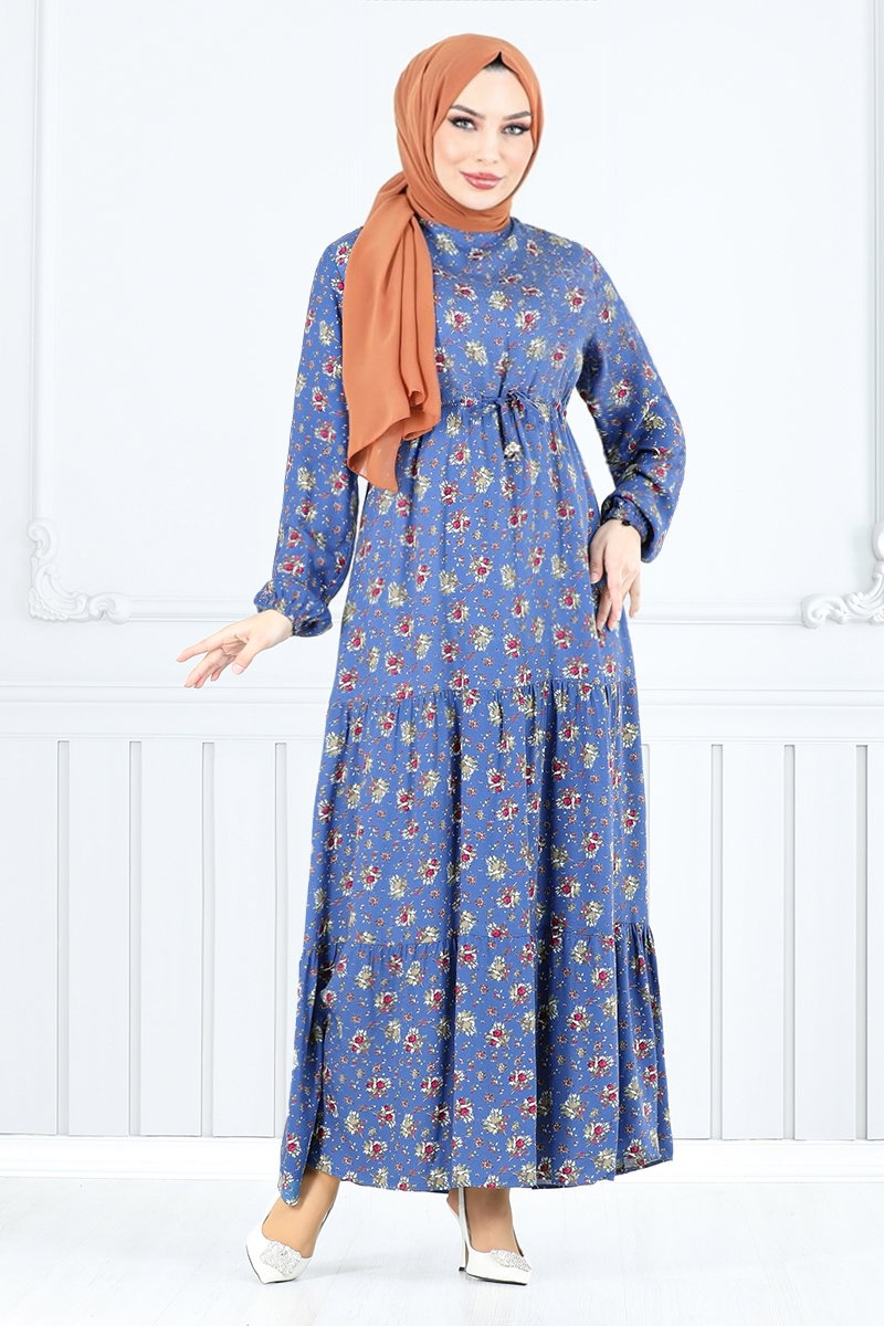 Beli Tünelli Elbise 810OZR1047-M görsel 5