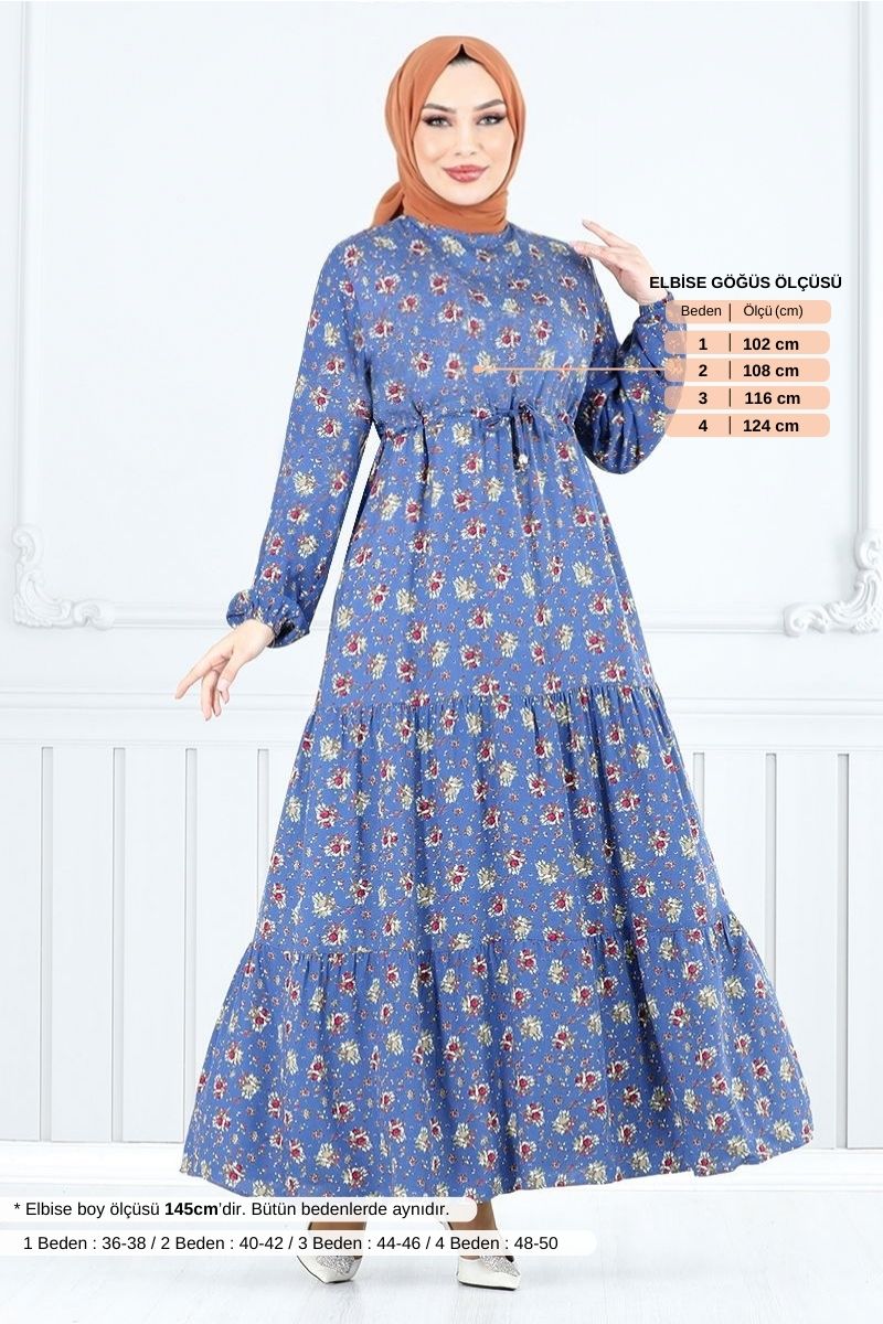 Beli Tünelli Elbise 810OZR1047-M