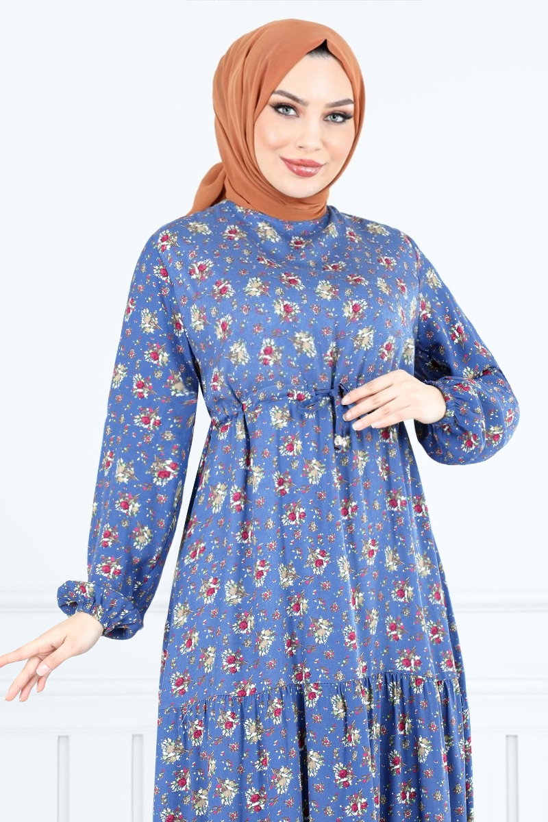 Beli Tünelli Elbise 810OZR1047-M görsel 3
