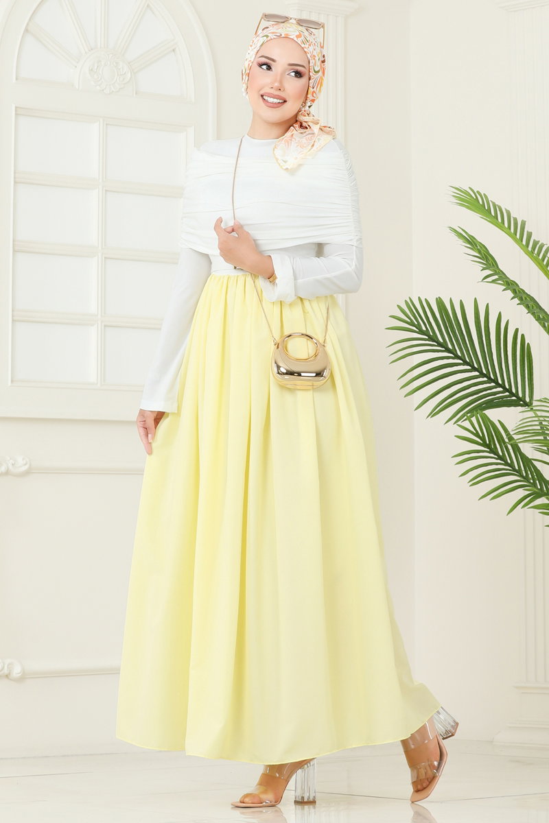 Drapeli Sandy Elbise 2421ANT466