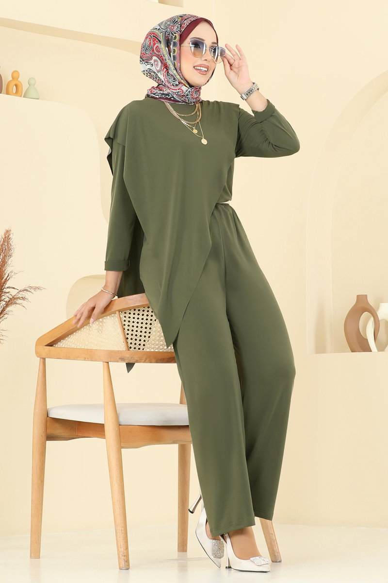 Asimetrik Kesim Sandy Takım 6026UZ662