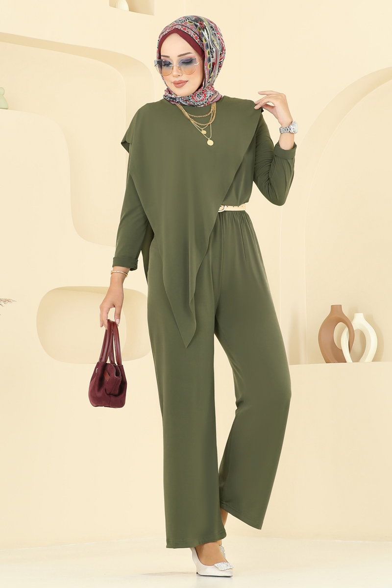 Asimetrik Kesim Sandy Takım 6026UZ662 görsel 4