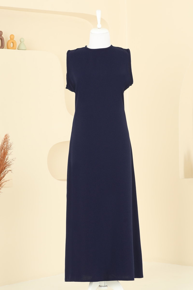 Beli Kuşaklı Elbise Takım 0347BG354 görsel 6