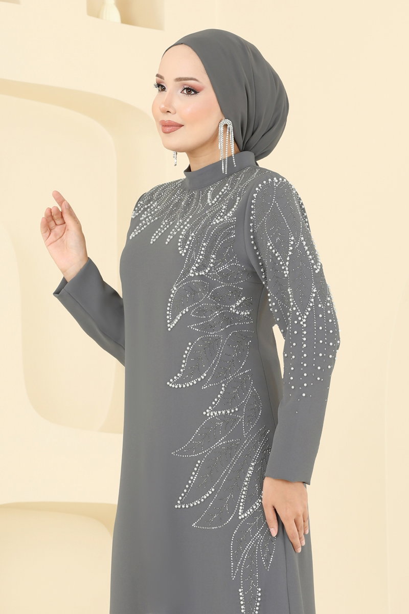 Yaprak Detay Taşlı Takım 8098ABK1075 görsel 3