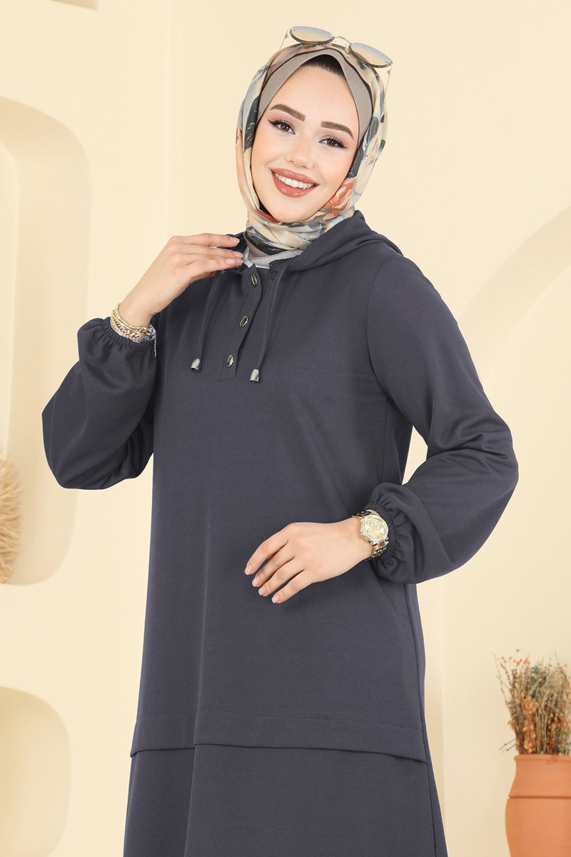 Yarım Çıtçıtlı Krep Takım 25007UKB139 görsel 3