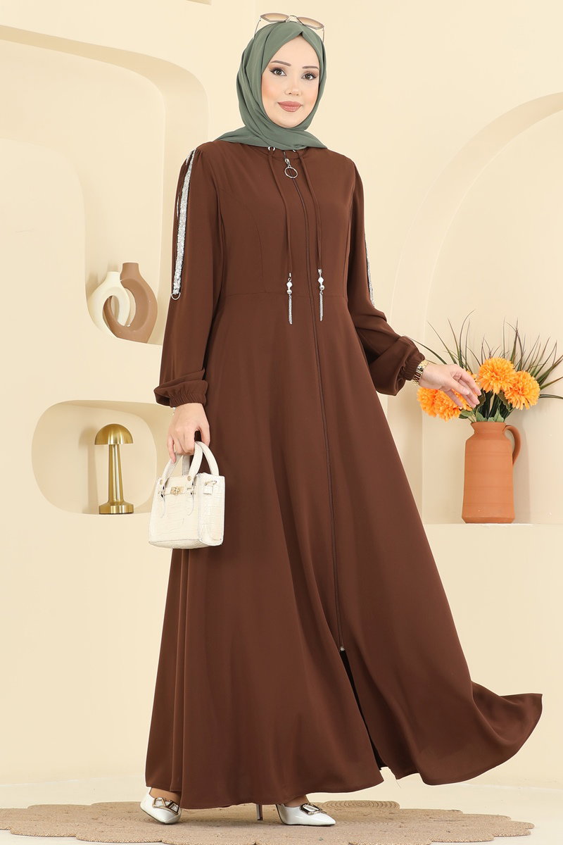 Pul Detaylı Mevlana Ferace 2195SL432