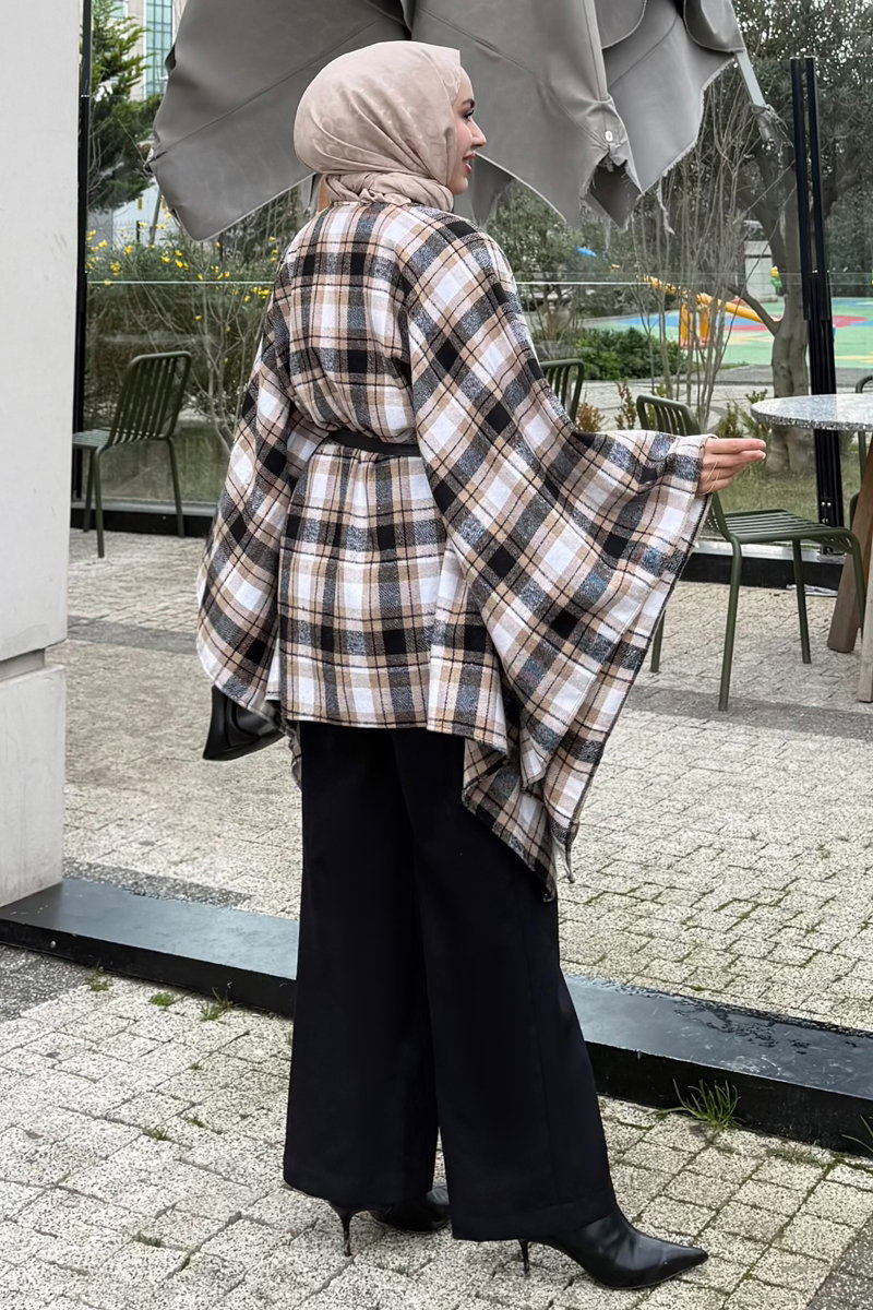 Beli Kemerli Ekose Panço 4701ALGK1170 görsel 5