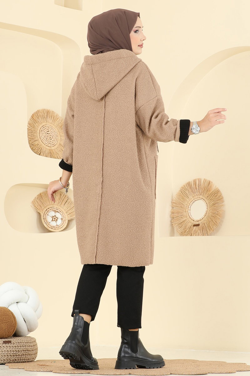 Arma Detaylı Peluş Kap 4739ZNK1009 görsel 5