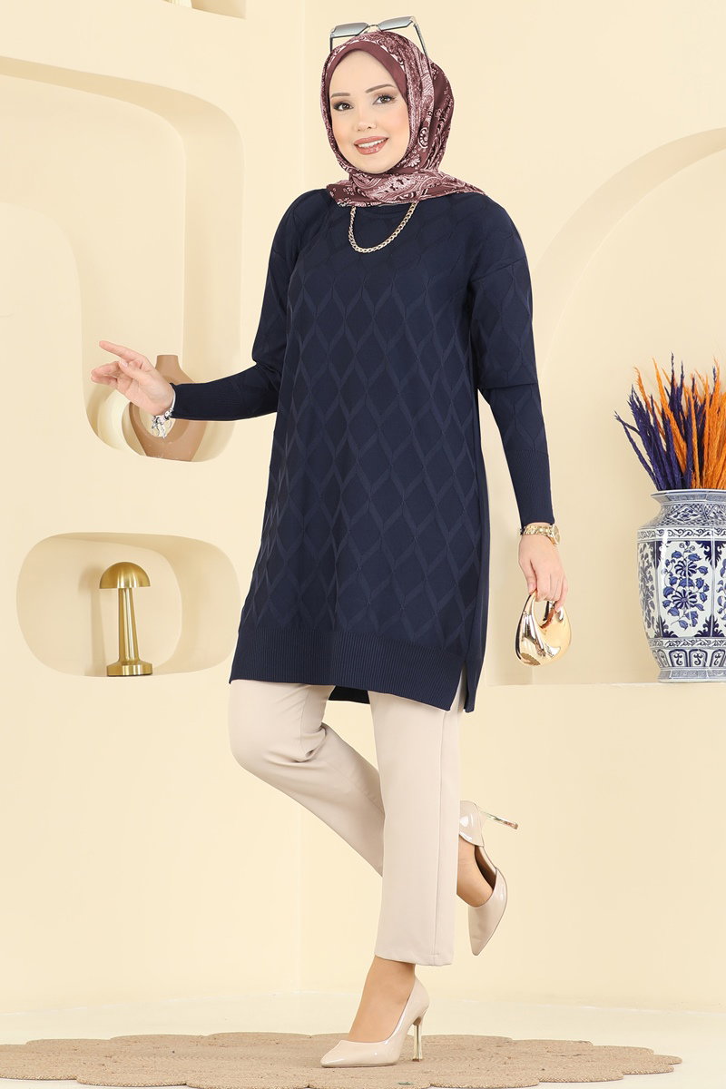 Baklava Desen Merserize Tunik 3288UZ662
