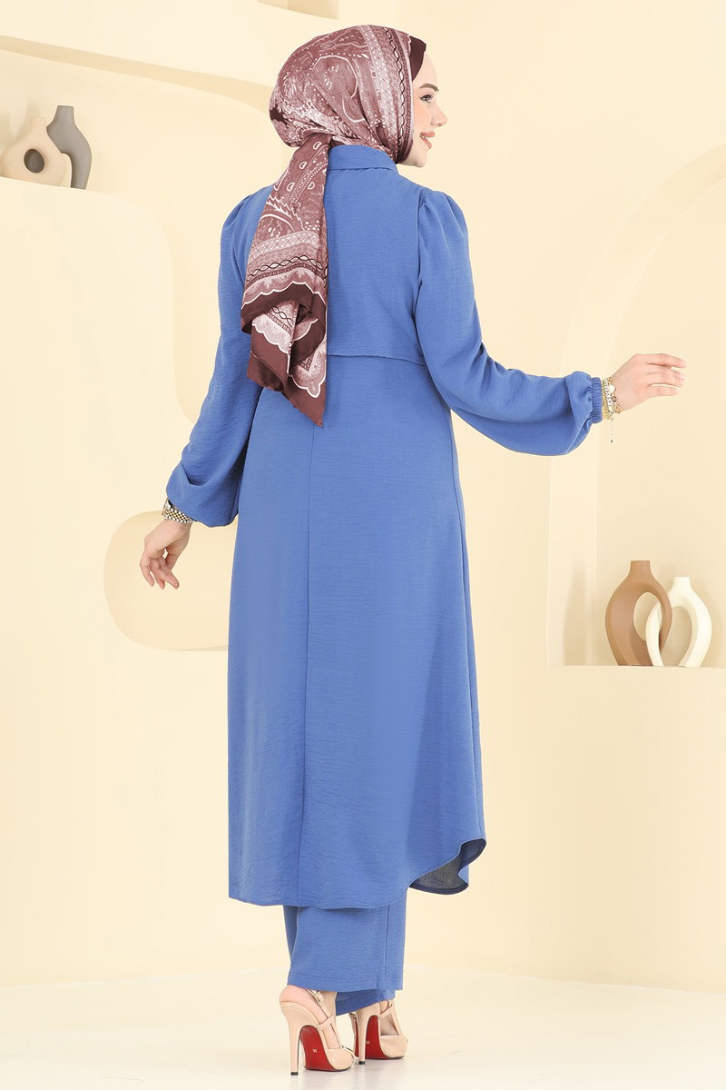 Bolero Görünümlü Tesettür Takım 2666SL432 görsel 4