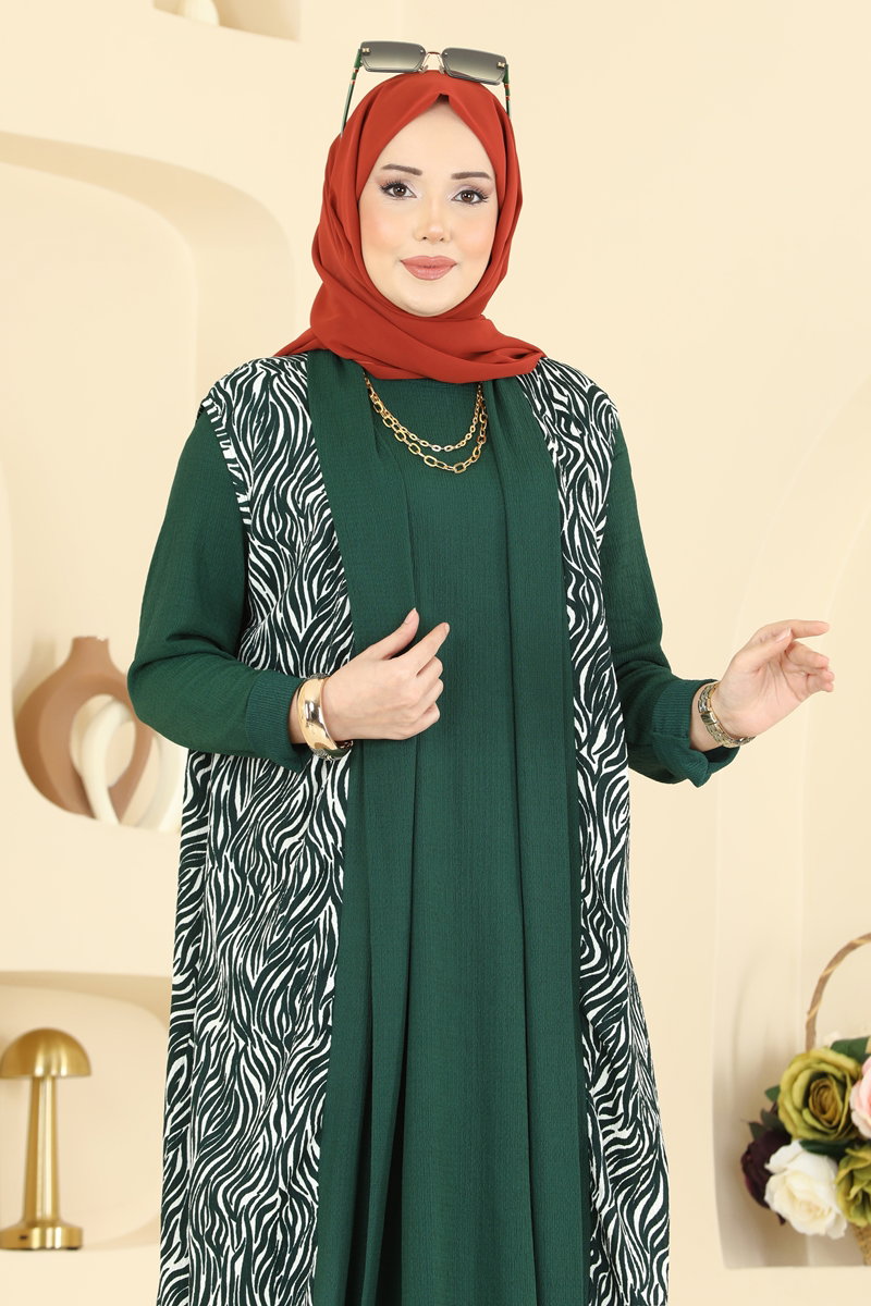 Zebra Desenli Bürümcük Takım 0354ERK1158 görsel 4