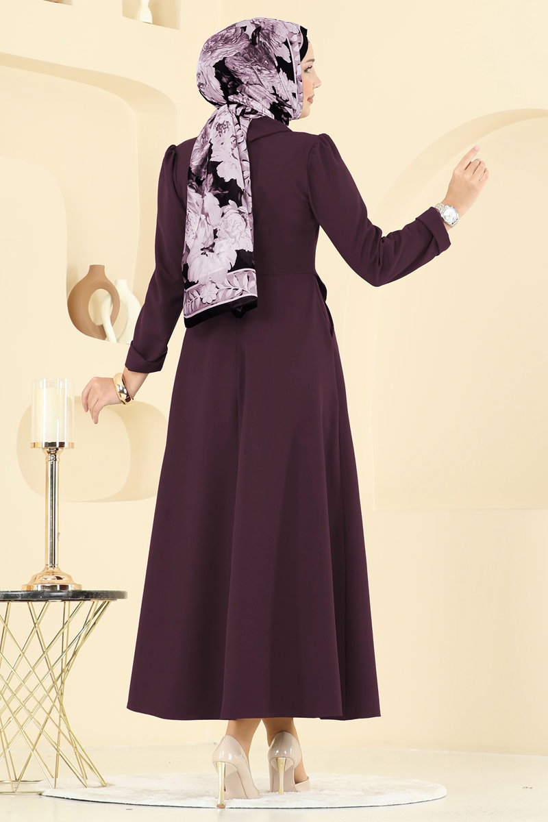 Ceket Detaylı Dabıl Elbise 2743SL432 görsel 4