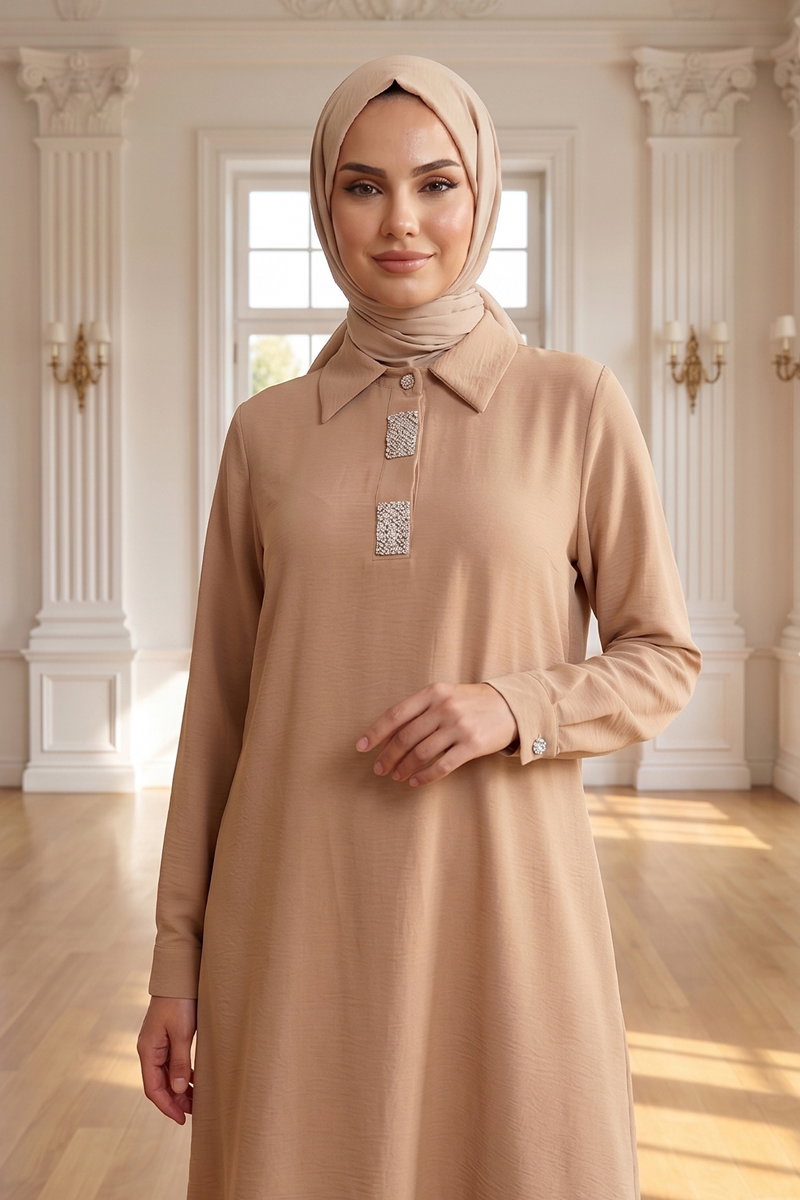 Taş Detaylı Aerobin Tunik 5010BM387 görsel 3