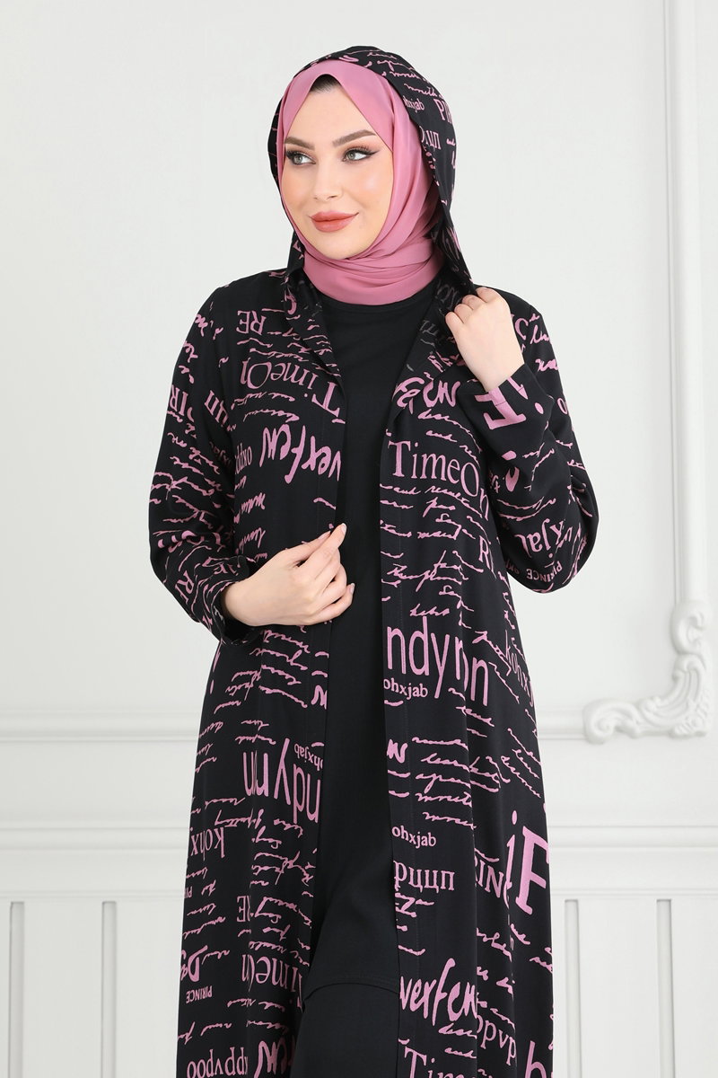 Yazı Baskılı Üçlü Takım 2525ERK1158 görsel 3
