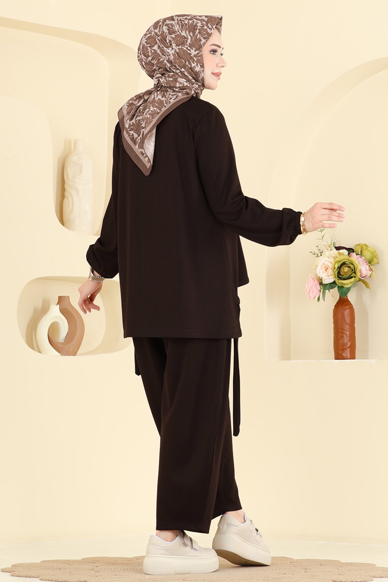 Şalvar Pantalonlu 2 li Takım 5650ZNNK1102 görsel 4