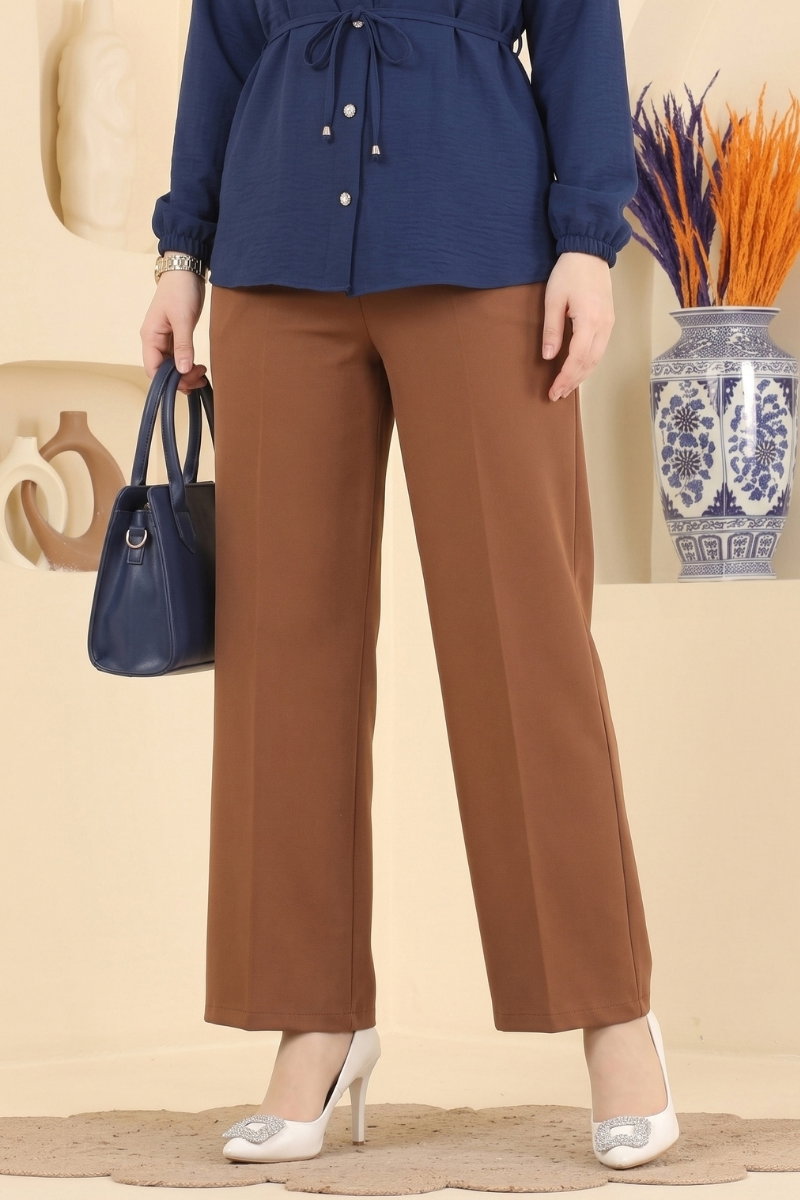 Beli Lastikli Dabıl Pantolon 1101ZNNK1102 görsel 3
