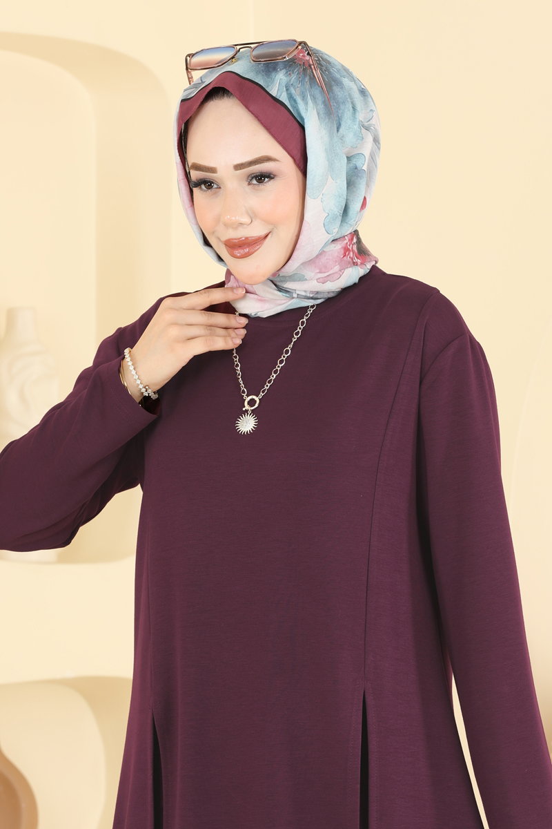 Önden Yırtmaçlı 2 li Takım 4572NFC1010 görsel 3