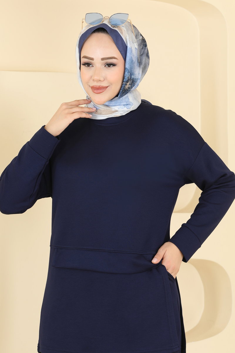 Yandan Yırtmaçlı 2 li Takım 2820AYD574 görsel 3