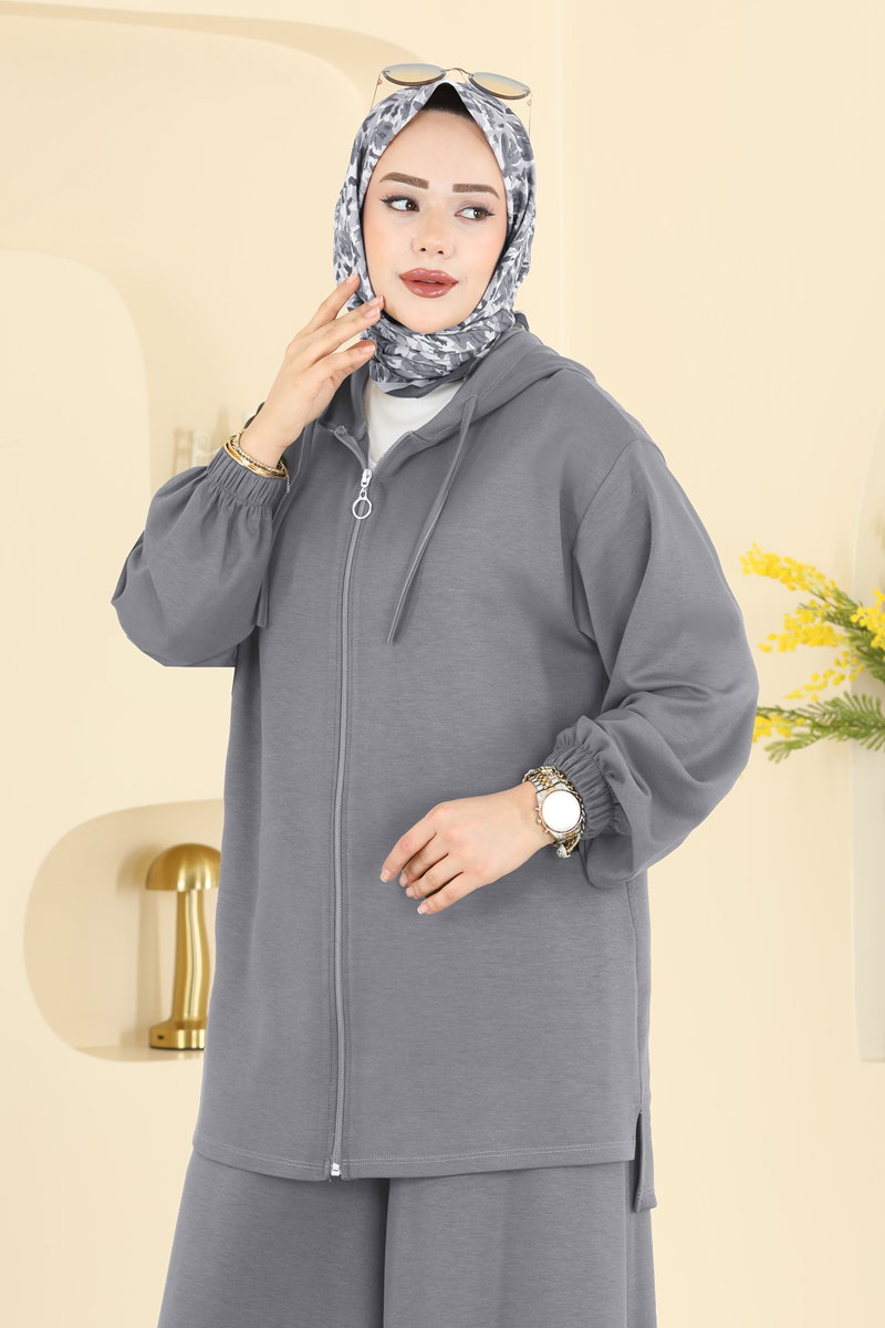 Kapüşon Detaylı Modal Takım 2602ERK1158 görsel 3
