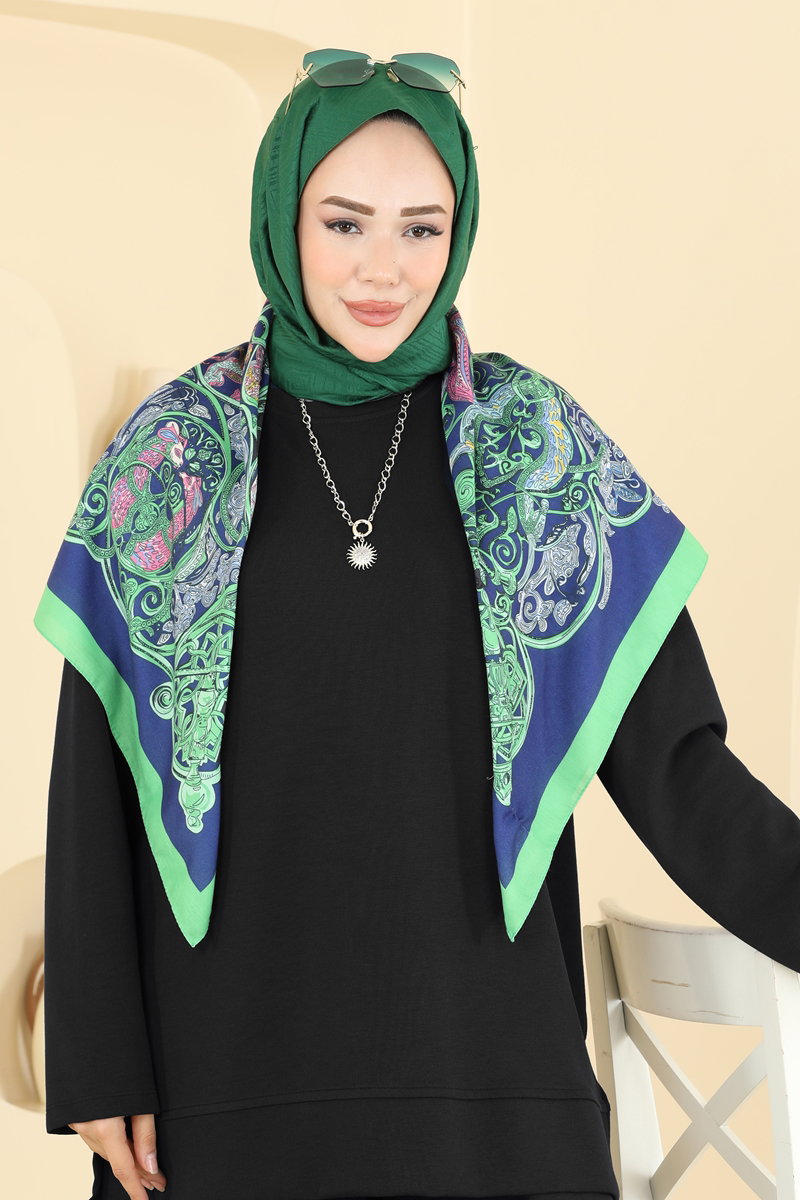 Yanları Yırtmaçlı Modal Takım 245NZRK1200 görsel 3