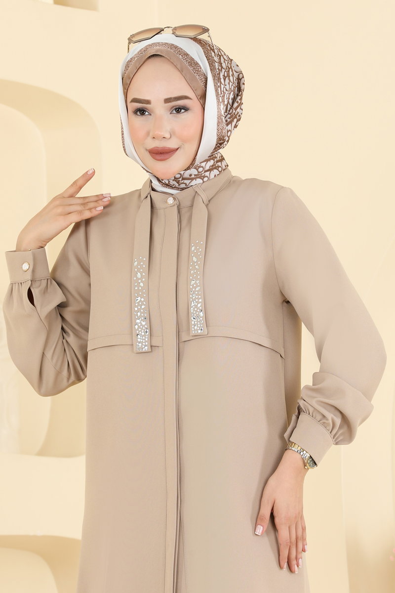 Fular Detaylı 2 li Takım 24057UKB139 görsel 3