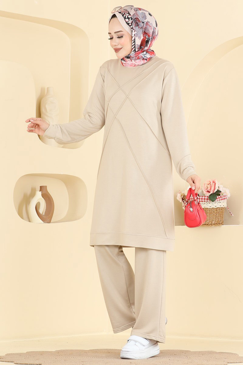 Şerit Detaylı 2 li Takım 41127ETT926