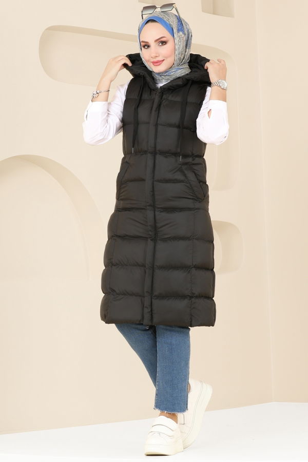 Modaselvim Vest Vest 3023AL357 Black