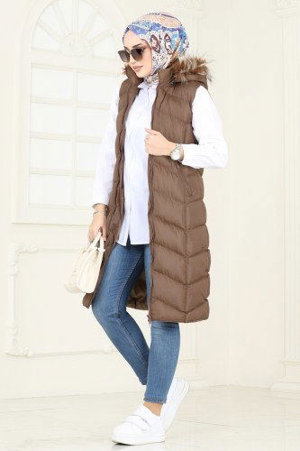 Vest 3030AL357 Brown - 2