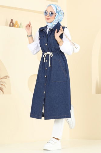 P.L.K. - Vest 9156PLK541 Dark Denim