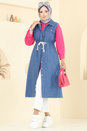 P.L.K. - Vest 9156PLK541 Light Denim