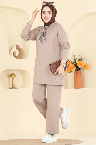 A.Y.D. - Yakası Fular Detaylı Takım 2783AYD574 Vizyon