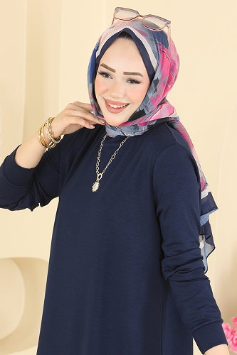 moda selvim Yandan Yırtmaçlı 2 li Takım 5678ZNNK1102 Laci - Thumbnail