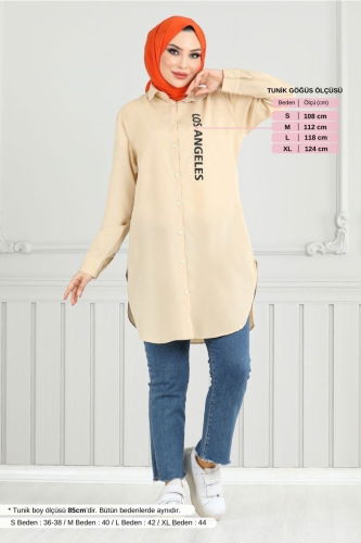 MRV E.V.O. - Yazı Baskılı Tunik 404EVO1065-M Vizyon