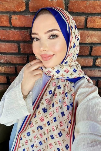 A.R.T. - Yonca Desen Soft Şal Serisi 702ART1138 Taş&Saks